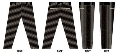 GRIT Baseball Custom Athletic Cut Baseball Pant #BP3