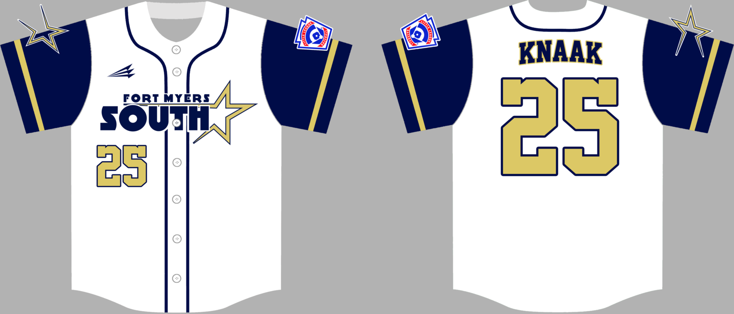 South Fort Myers Custom Nanodri Baseball Jersey (Design 2F)