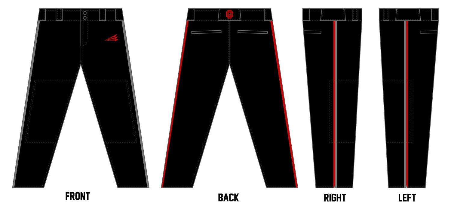 GameChangers Custom Pro-Fit Baseball Pants #BP2C