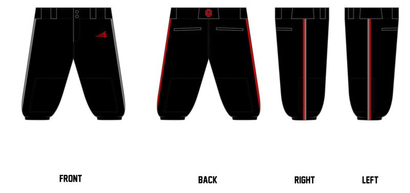 GameChangers Custom Knicker Baseball Pants #BP2B