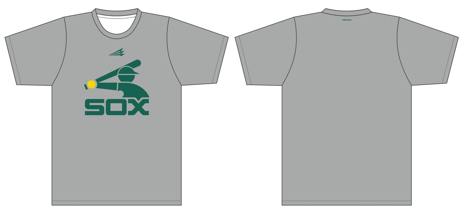 Grey Sox Custom HyperMAX Tee #HM1