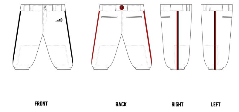 GameChangers Custom Knicker Baseball Pants #BP3B