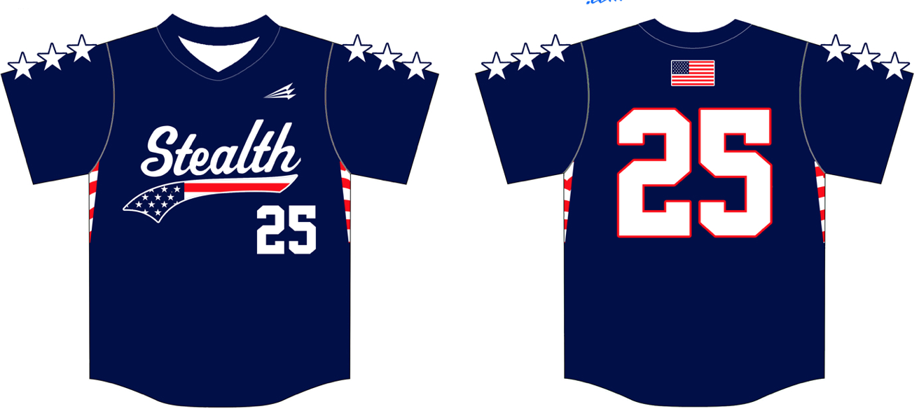 Stealth (Schuman) Custom HexaFlex Baseball Jersey #1