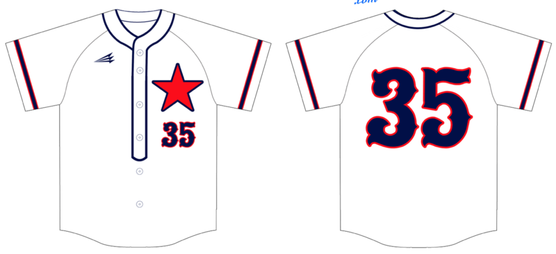 Stealth (Schuman) Custom HexaFlex Baseball Jersey #3