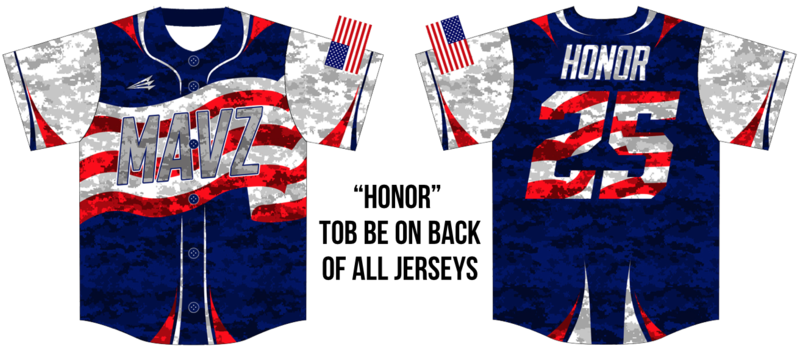 Upstate Mavericks Custom HexaFlex Baseball Jersey #2