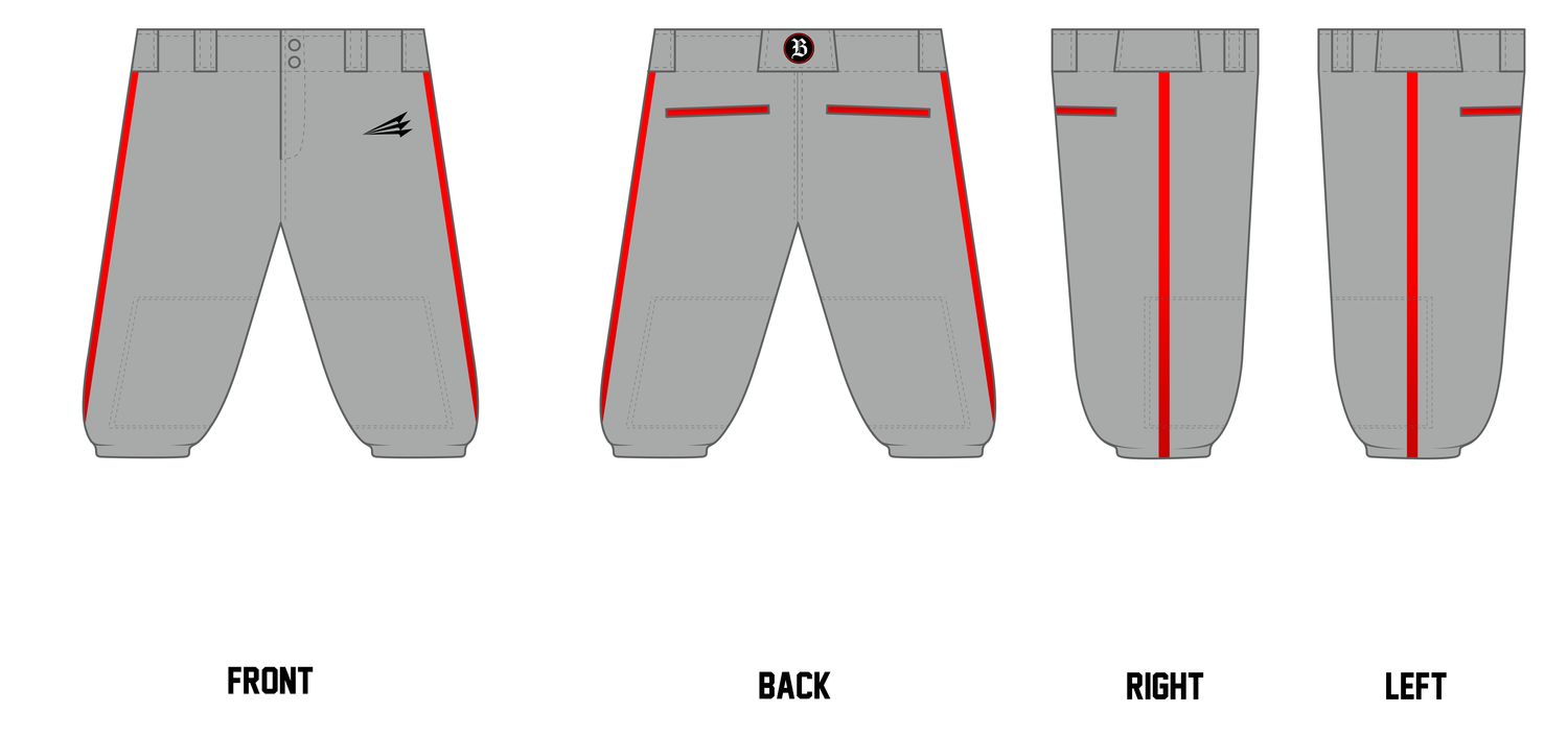 SoCal Ballers Custom Knicker Baseball Pants #BP20B