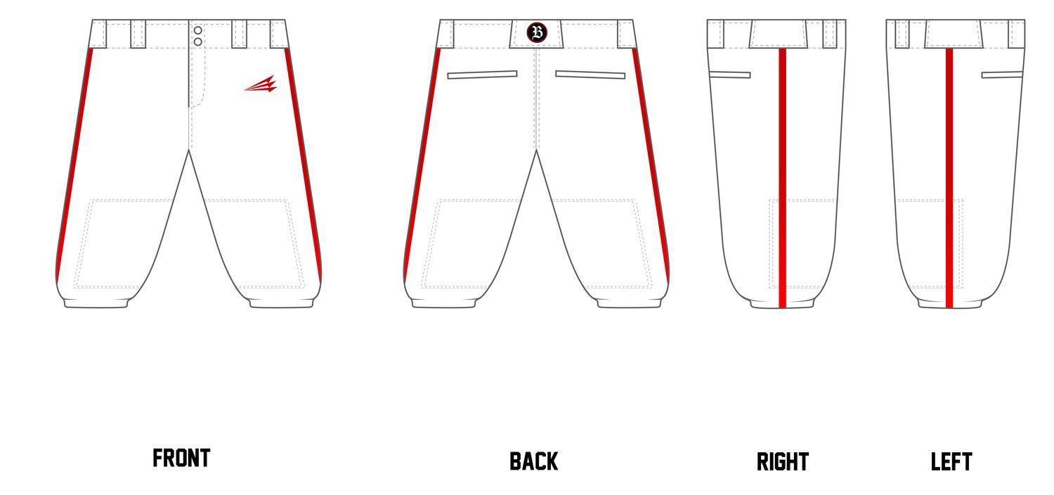 SoCal Ballers Custom Knicker Baseball Pants #BP27B