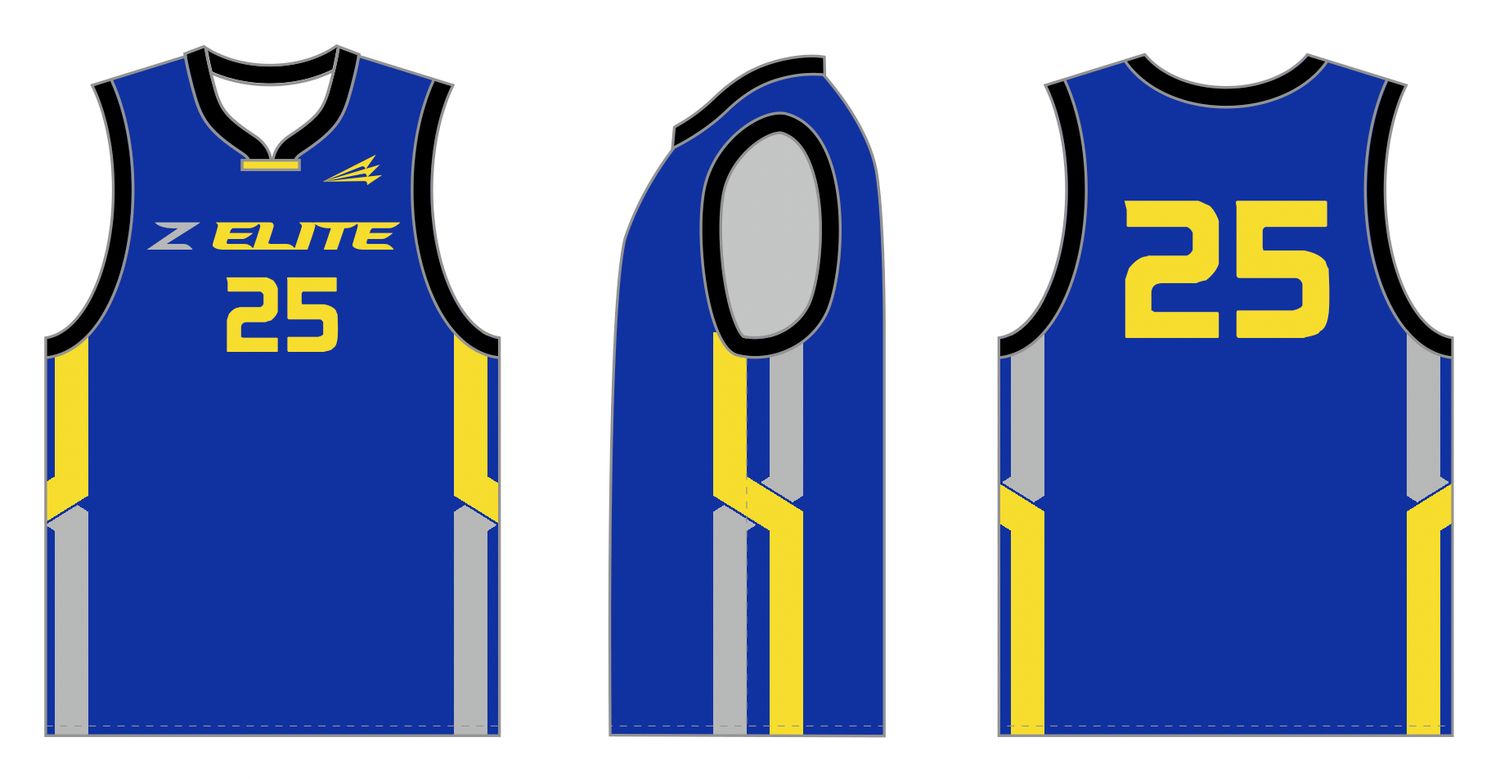 Z Elite Custom MATERIAL Basketball Jersey #J1