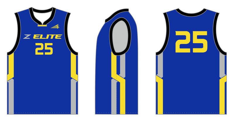 Z Elite Custom MATERIAL Basketball Jersey #J1