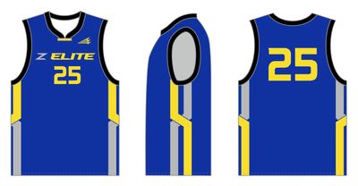 Z Elite Custom MATERIAL Basketball Jersey #J1