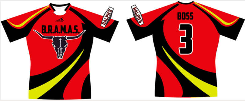 B.R.A.M.A.S. Custom Rugby Jersey #1