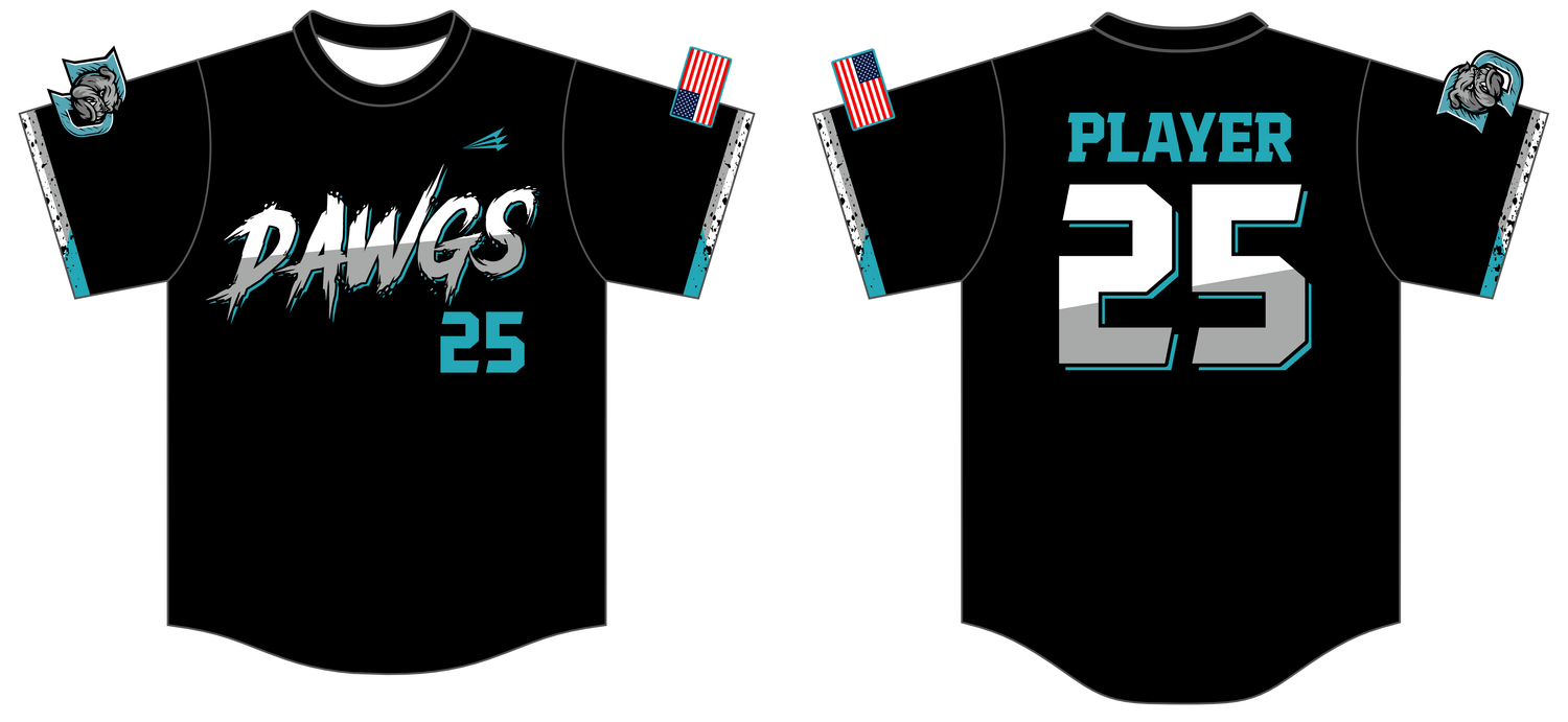 NC Diamond Dawgs Custom NanoDri Baseball Jersey #J1D