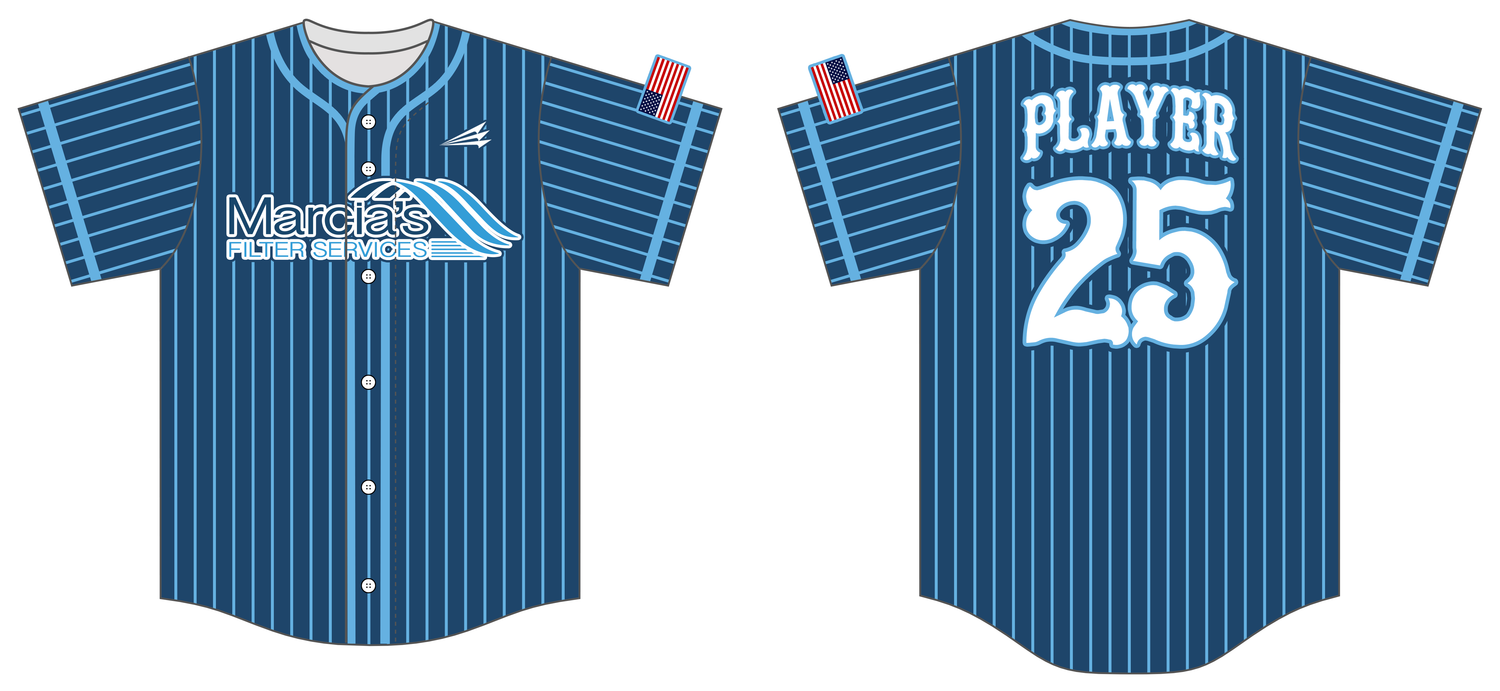 Marcias Filter Services Custom HexaFlex Baseball Jersey #J1B
