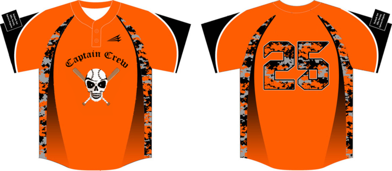 Captain Crew Custom Jersey Design #1