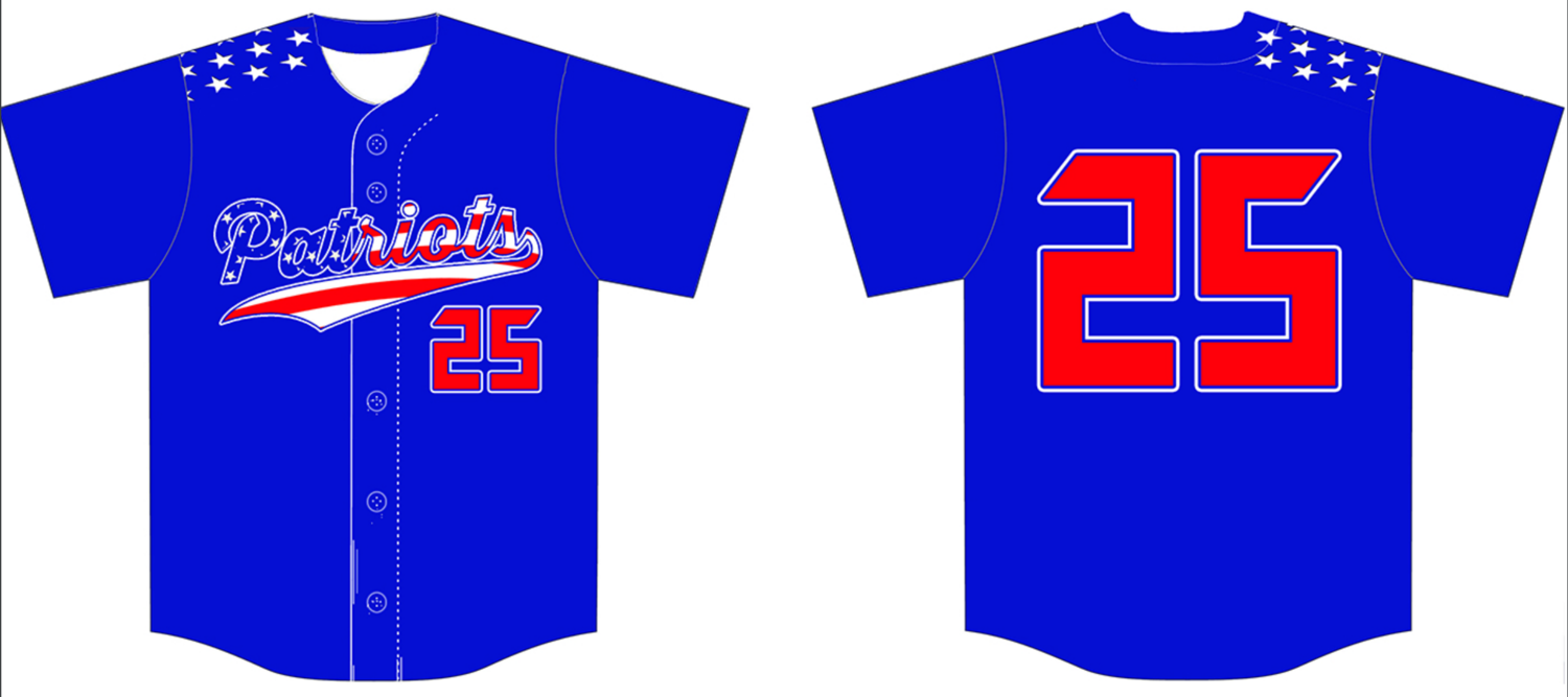 Pace High School Patriots Custom Jersey Design #3