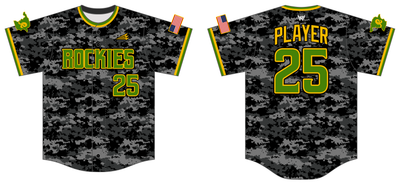 Richmond Rockies Custom Hexaflex Baseball Jersey #J6C