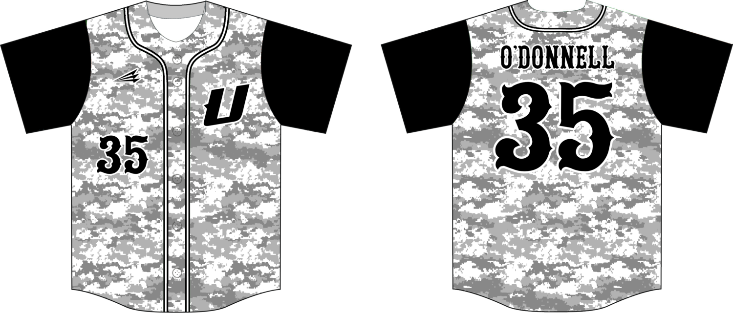 UNO Custom NanoDri Baseball Jersey Design #1