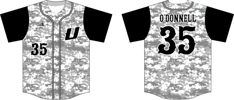 UNO Custom NanoDri Baseball Jersey Design #1