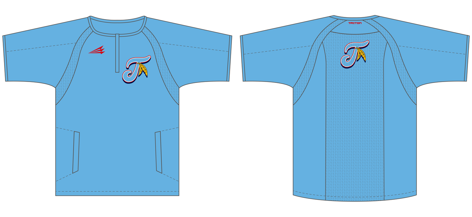 Tribe Baseball Custom Cage Jacket #CC1