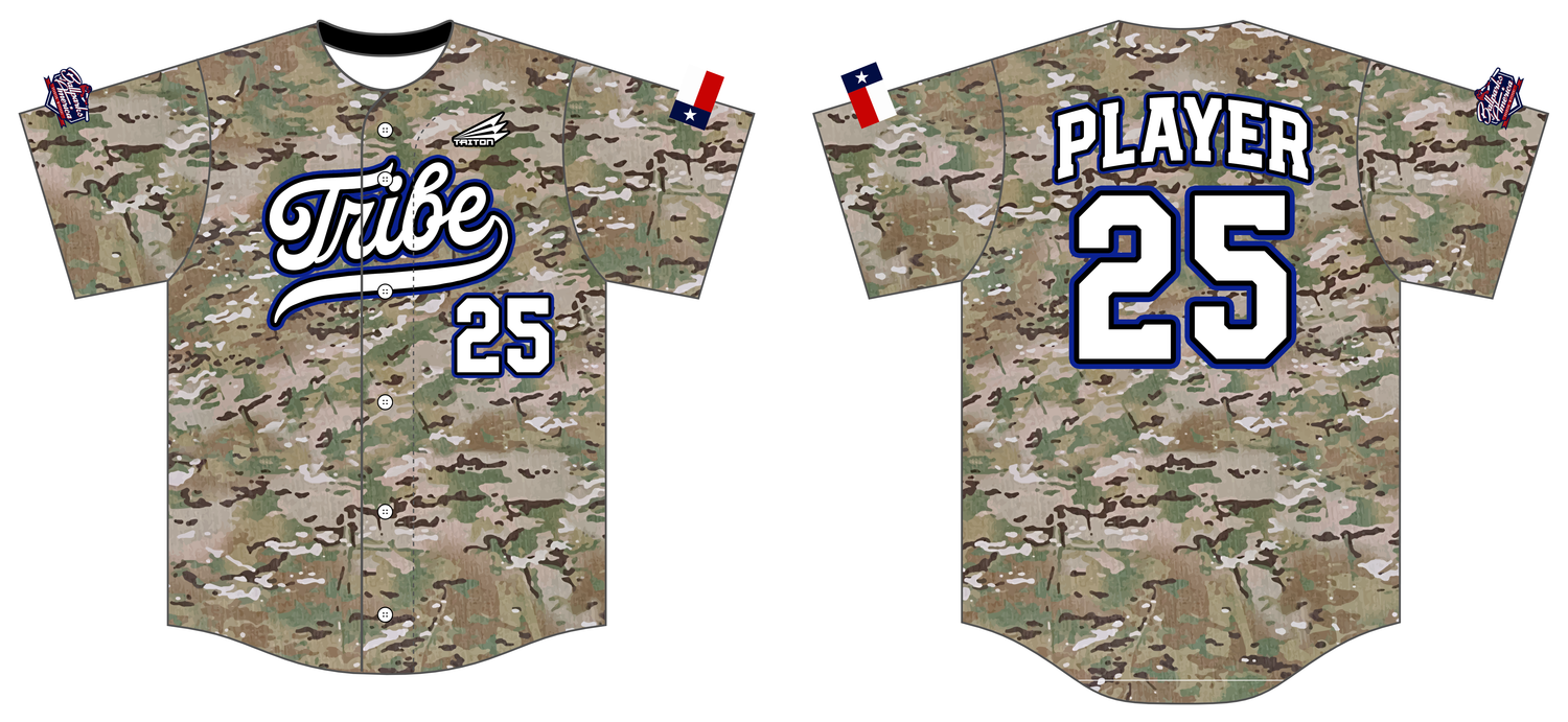 GC Tribe BOA Custom Hexaflex Baseball Jersey #J1B