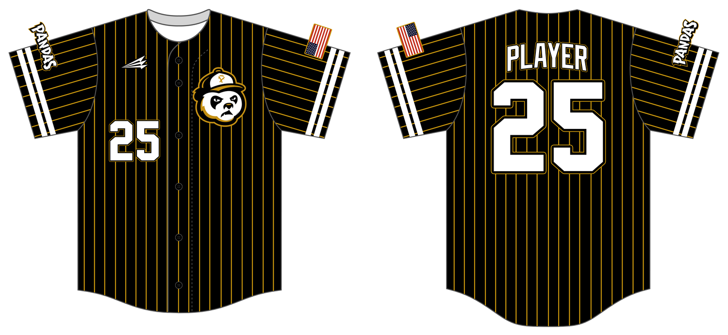 Big League Wiffle Ball Custom HexaFlex Baseball Jersey #J8
