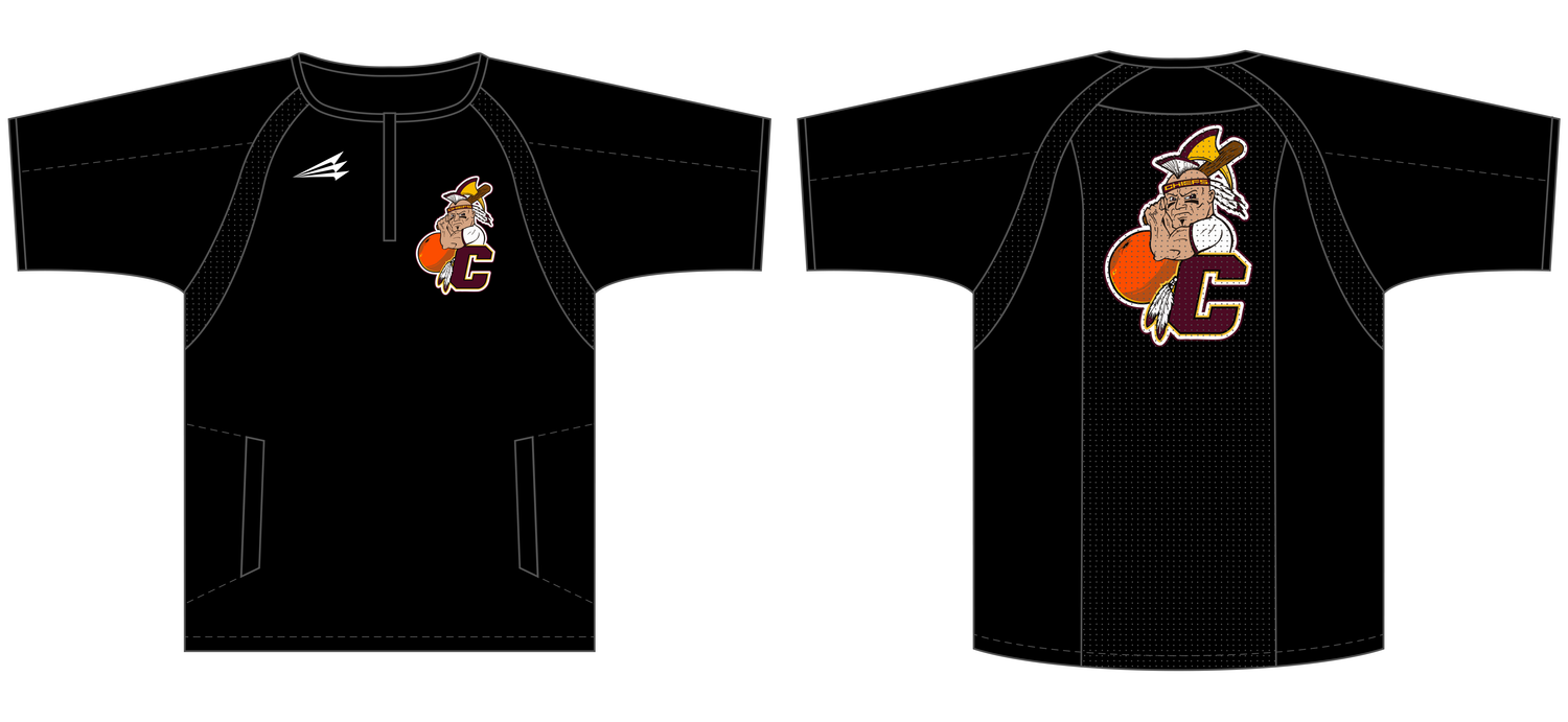 Chiefs Baseball Custom Cage Jacket #CC1