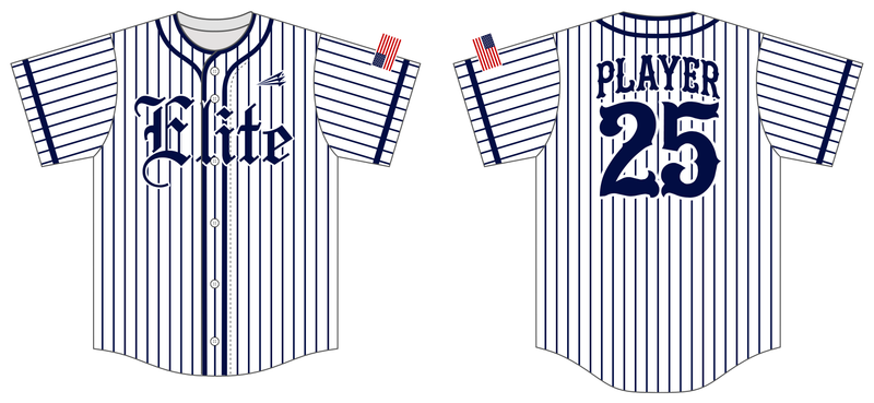 LA Elite Custom HexaFlex Baseball Jersey #J3
