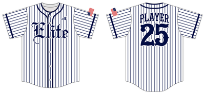 LA Elite Custom HexaFlex Baseball Jersey #J3