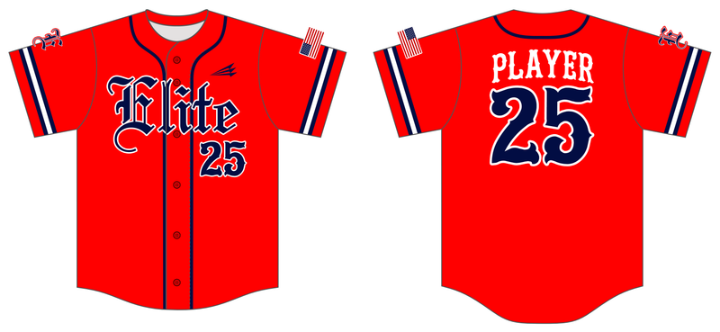 LA Elite Custom HexaFlex Baseball Jersey #J1B