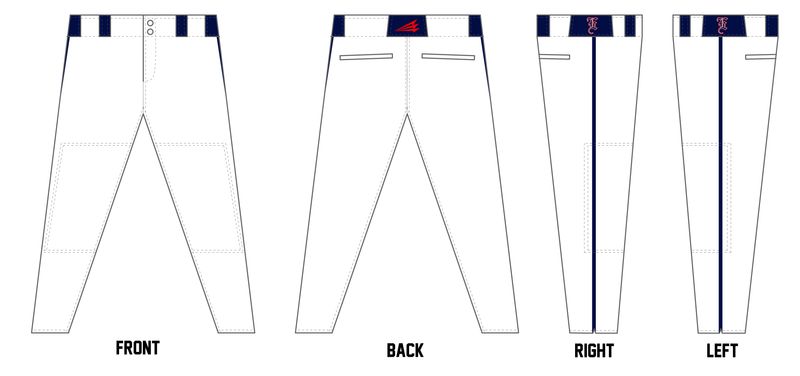 LA Elite Custom Athletic Baseball Pant #BP1