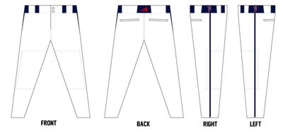 LA Elite Custom Athletic Baseball Pant #BP1