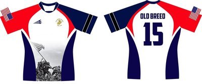 Marine Corps Old Breed Rugby Custom Classic Jersey #2d