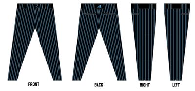 SI BOMB SQUAD Custom Athletic Baseball Pant #BP3