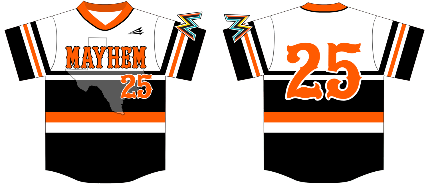 West Texas Mayhem Custom Nanodri Baseball Jersey #2A