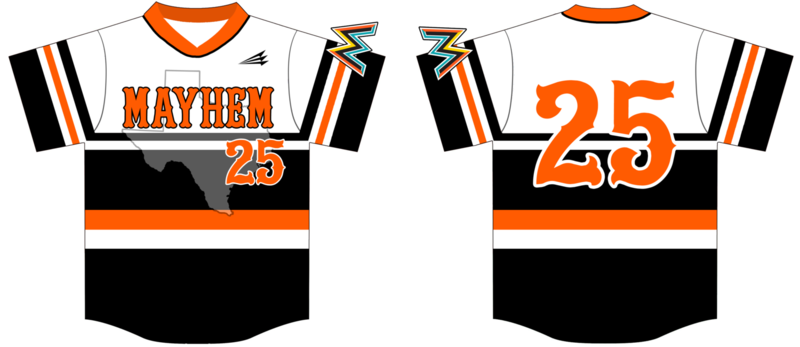 West Texas Mayhem Custom Nanodri Baseball Jersey #2A
