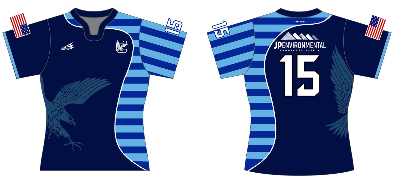 Clover Rugby Custom Sunrise QuadFlex Rugby Jersey #J5e