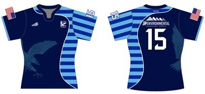 Clover Rugby Custom Sunrise QuadFlex Rugby Jersey #J5e