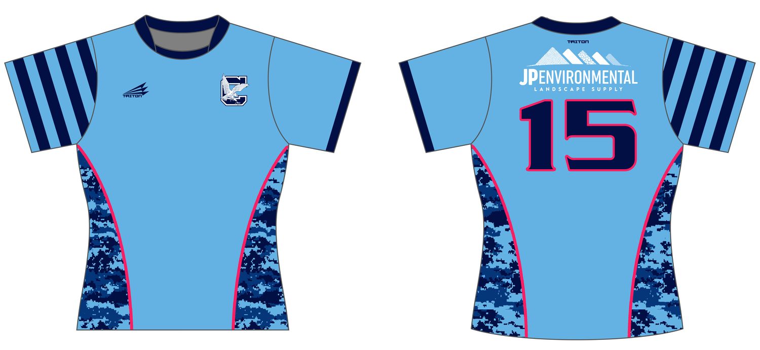 Clover Rugby Custom Insert QuadFlex Rugby Jersey #J2f