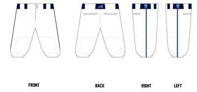 Blue Sox Sports Custom Knicker Baseball Pant #BP23DK