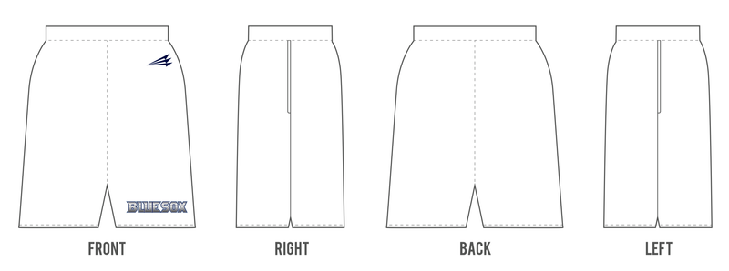 Blue Sox Custom Revolution Pocket Shorts #RV1