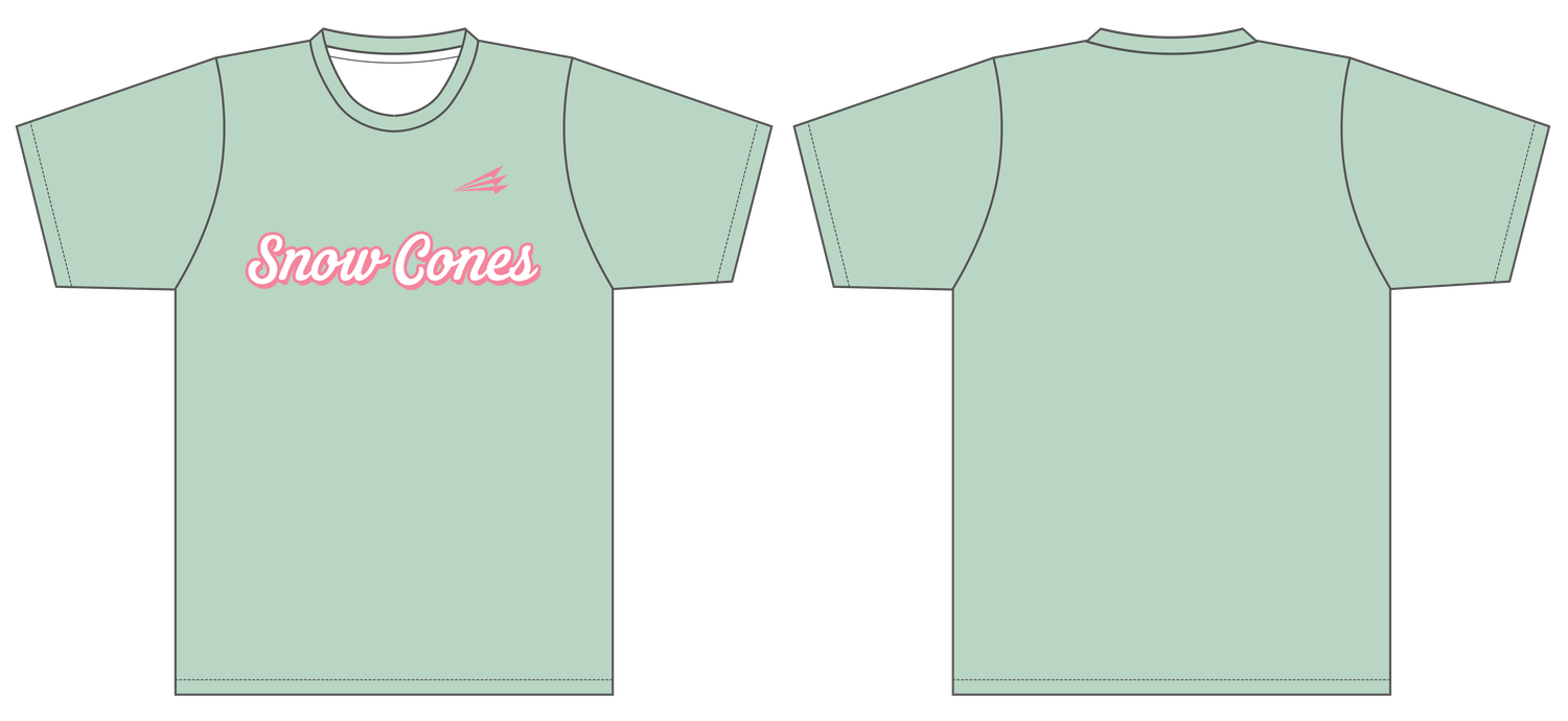 Snow Cones Custom HyperTee #HT1B