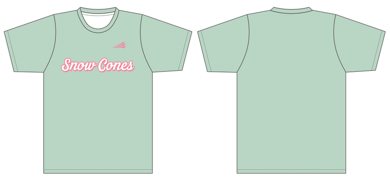 Snow Cones Custom HyperTee #HT1B