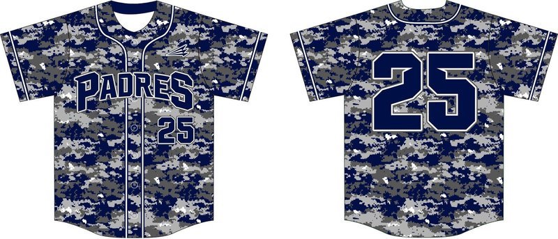 Padres (Smith) Custom HexaFlex Baseball Jersey #1
