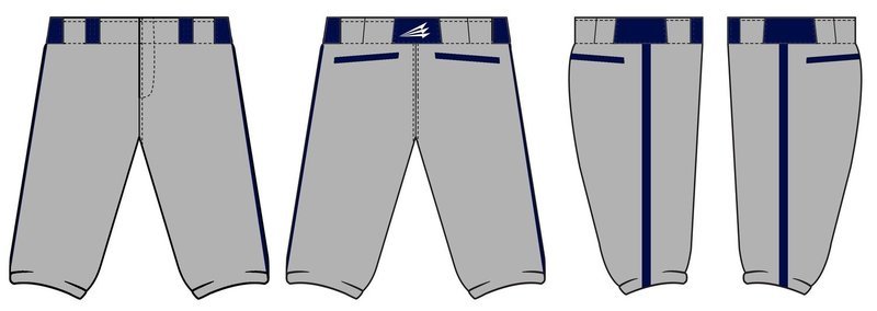 Padres (Smith) Custom Stacheman Elite Knicker Baseball Pant #BP1b