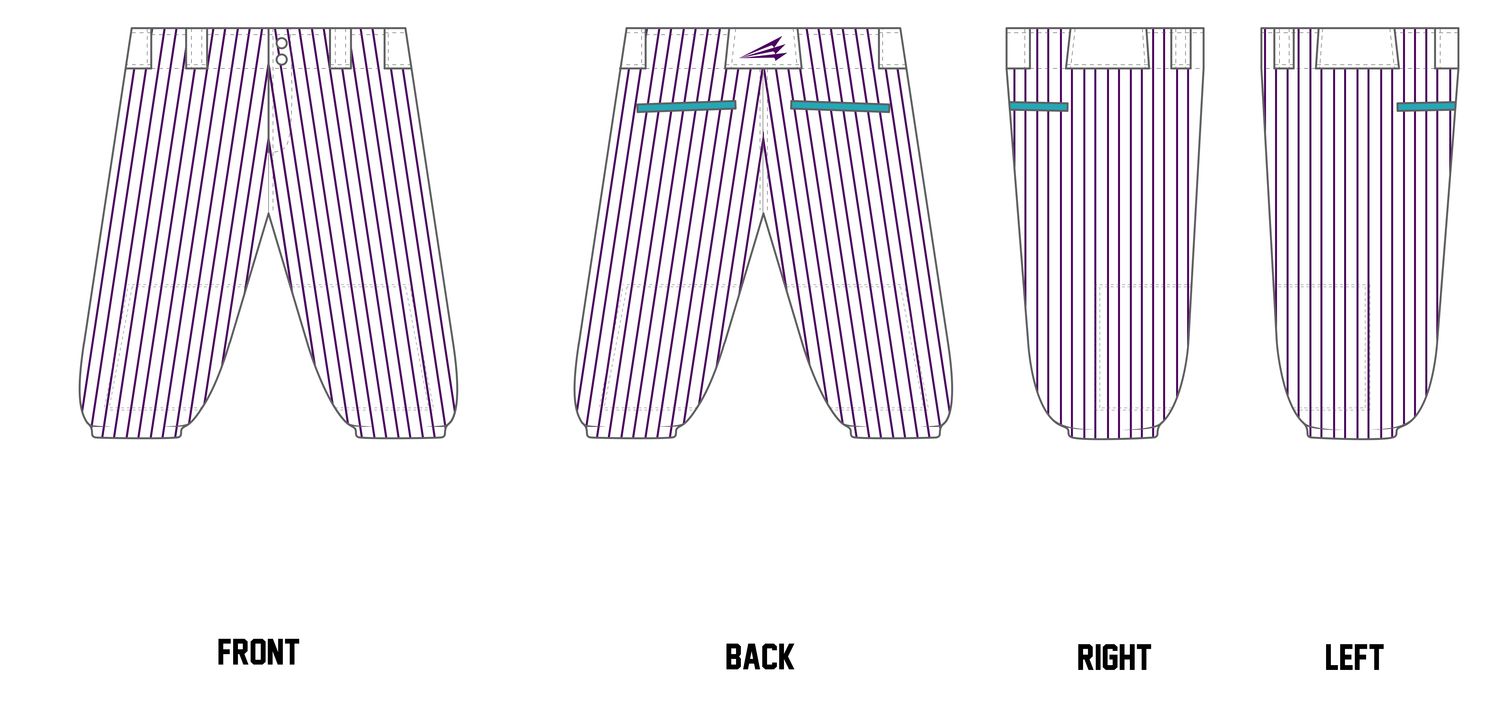 Carlsbad Curve Custom Knicker Baseball Pants #BP1