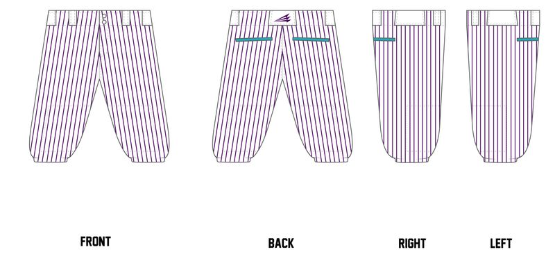 Carlsbad Curve Custom Knicker Baseball Pants #BP1