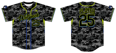 JDS Wolfpack Custom NanoDri Baseball Jersey #J3B