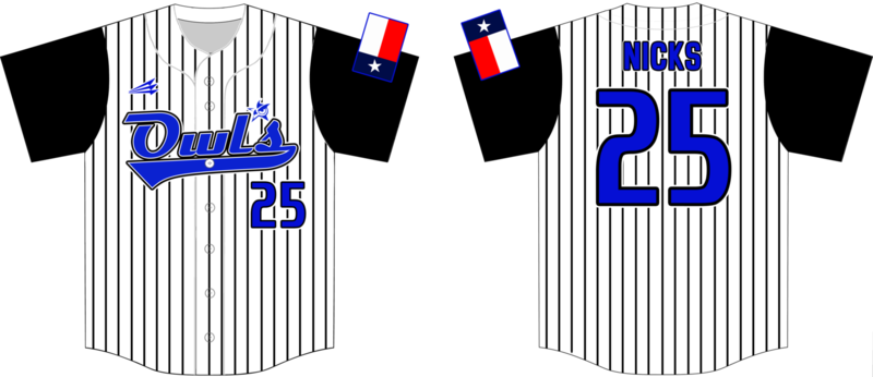 Joshua Owls Custom Hexaflex Baseball Jersey #1