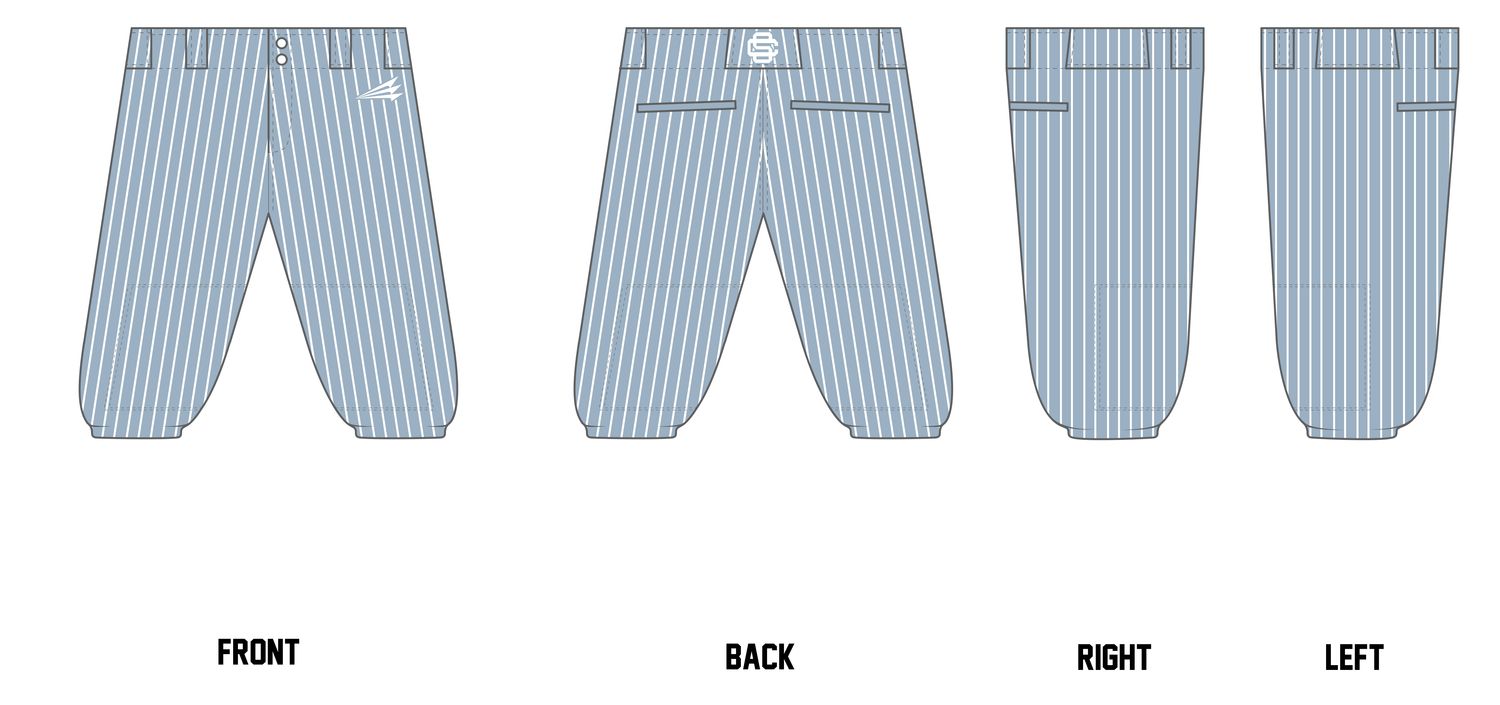 SoCal Wolfpack Custom Knicker Baseball Pant #BP2BK