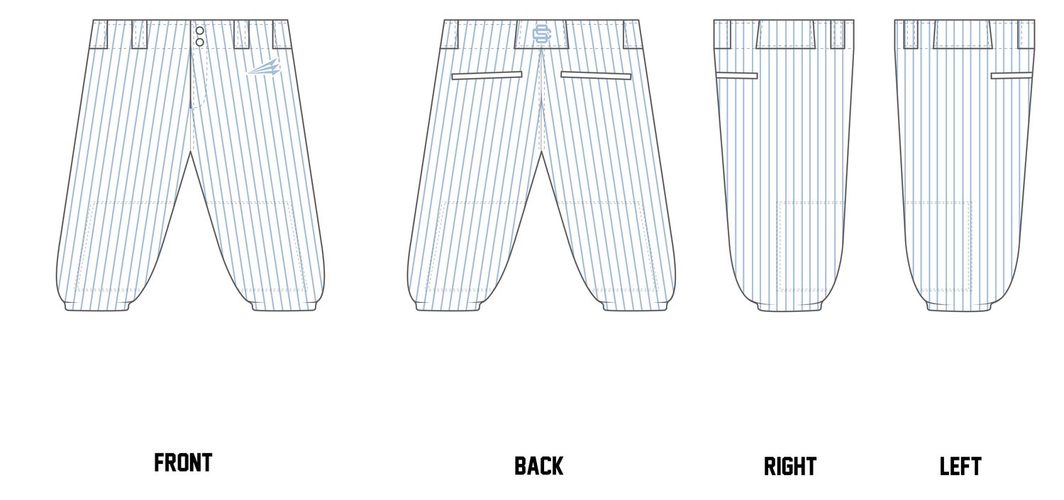 SoCal Wolfpack Custom Knicker Baseball Pant #BP1B
